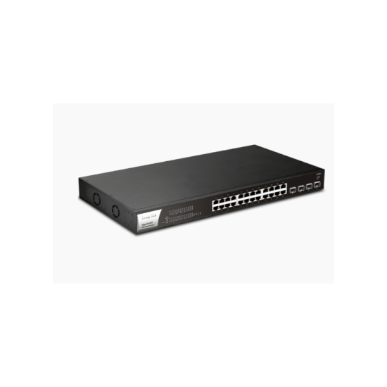 Switch Websmart 24 ports giga PoE + 4 SFP+ 140W
