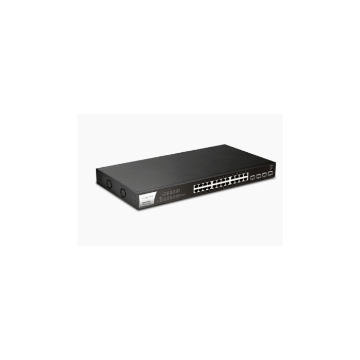 Switch Websmart 24 ports giga PoE + 4 SFP+ 140W