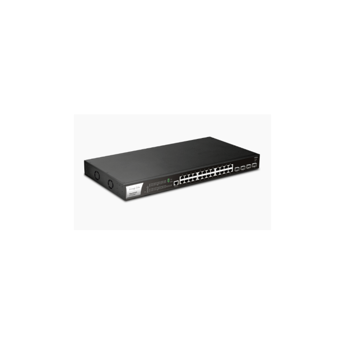 Switch L2+ 24 ports Giga PoE 4x combo SFP+ 400W