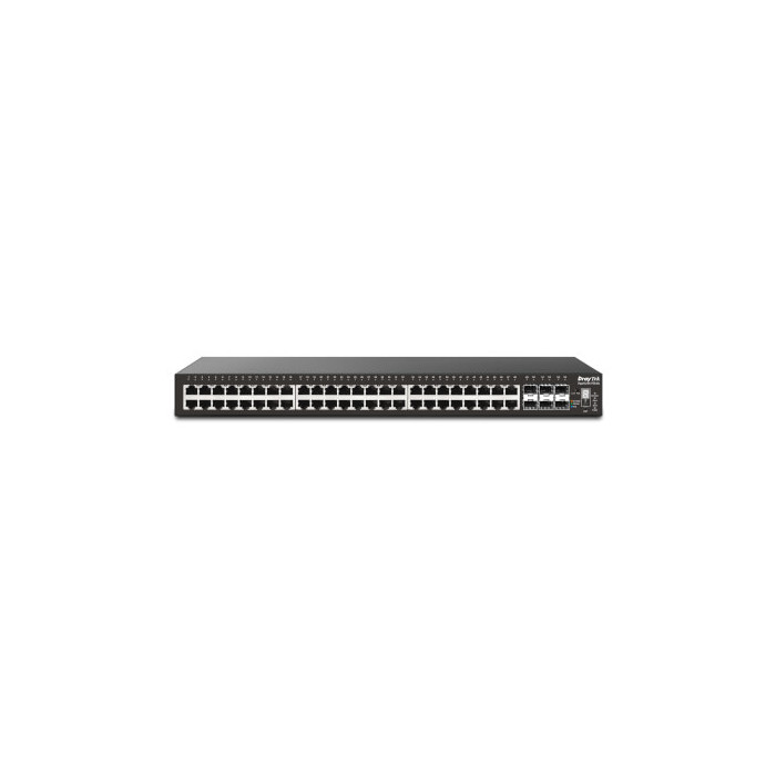 Switch L2+ 48 ports Giga PoE 6x SFP+ budget 400W