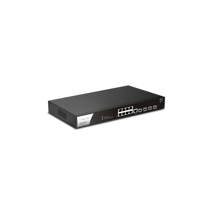 Switch L2+ 8 ports 2,5 Gbe PoE + 4 SFP+ 400W