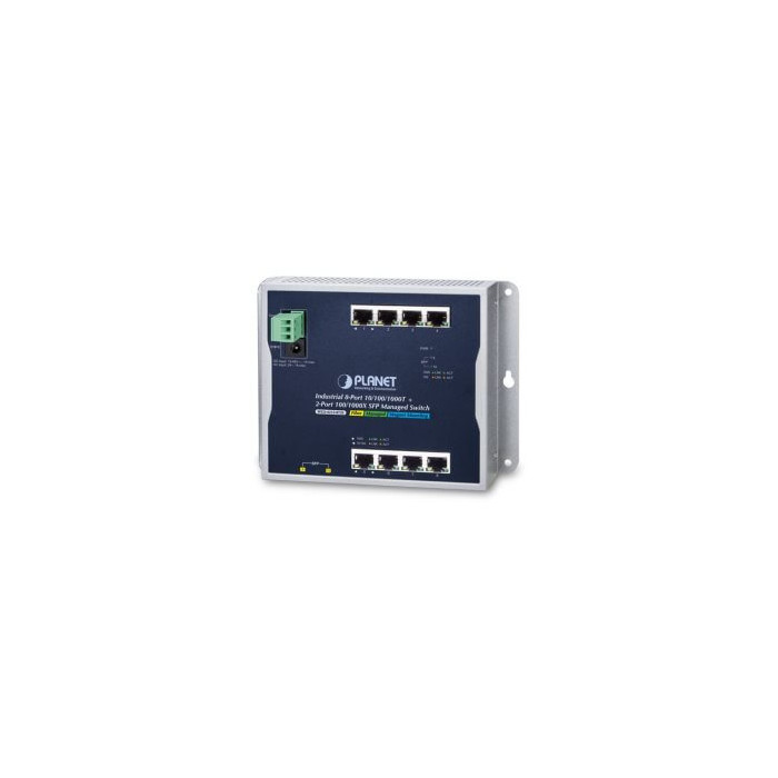 Switch mural L2 8 ports Giga 2xSFP