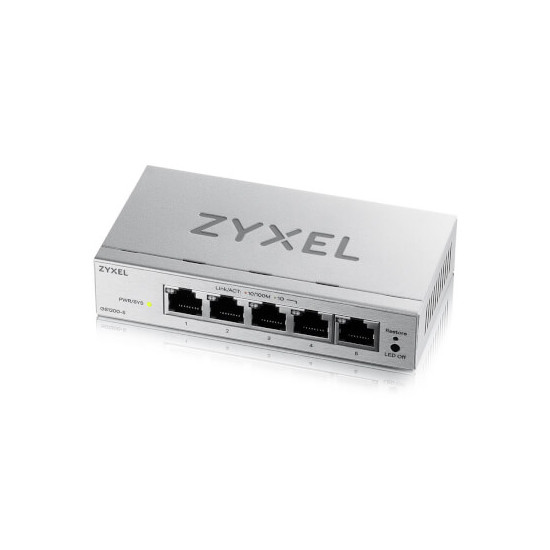 Switch smart 5 ports Giga fanless