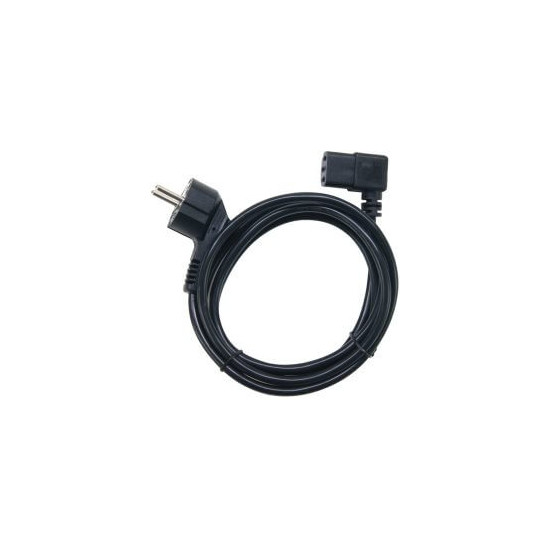 Câble d'alimentation secteur 1.8m COUDE 0.75 mm²