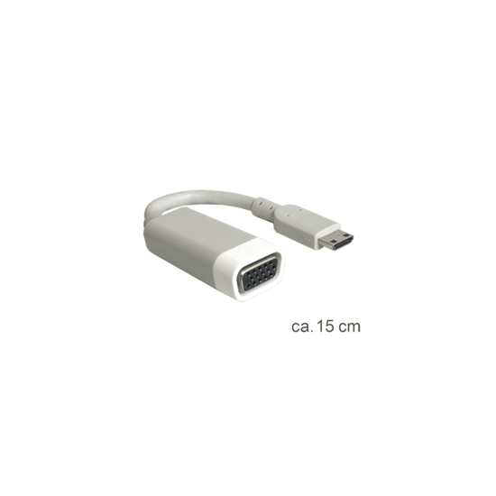 Adaptateur HDMI mini C Mâle - VGA Femelle