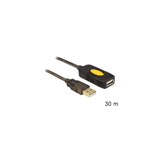 Prolongateur USB 2.0 actif A Mâle / Femelle 30m