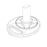 Traverse pour support 6 écrans 30466