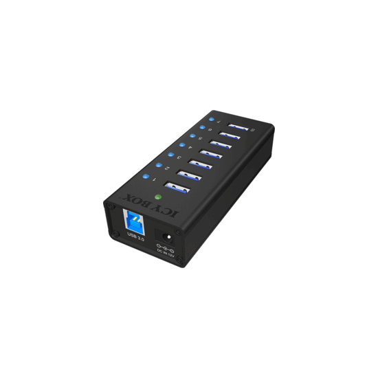 Hub USB 3.0 externe 7 ports avec alimentation