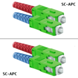 Jarretière OS2 SC/APC Duplex Primacy 10m