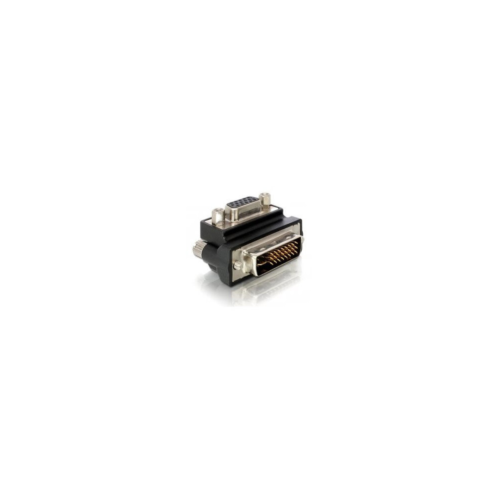 Adaptateur VGA/DVI coudé 90°