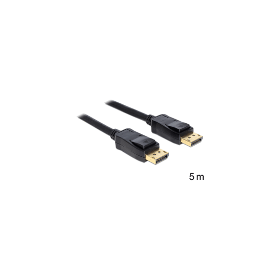 Câble multimédia DisplayPort Mâle / Mâle 5m