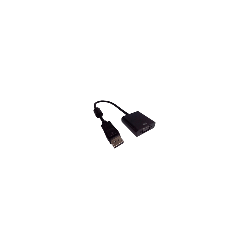 Adaptateur Displayport Mâle VGA Femelle noir