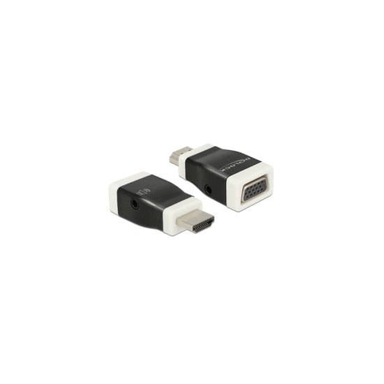 Adaptateur monobloc HDMI A Mâle - VGA Femelle