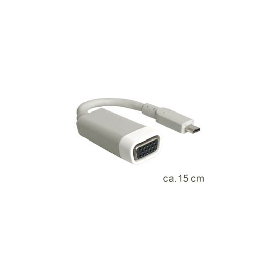 Adaptateur HDMI micro D Mâle - VGA Femelle