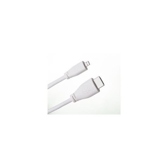 Câble officiel Raspberry Micro HDMI / HDMI 2m