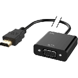 Câble vidéo HDMI vers VGA + AUDIO 1,8m