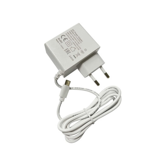 Alimentation 5V 2,4A 12W USB C avec câble
