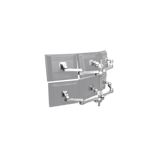 Support de bureau pour 6 écrans LA 518-1 Etau