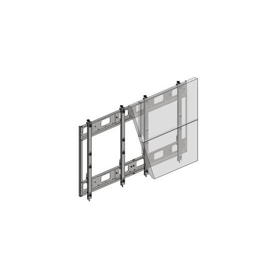 Support mural pour mur d'images 2x2 paysage