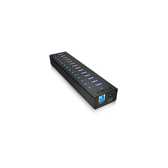 Hub USB 3.0 externe 13 ports avec alimentation