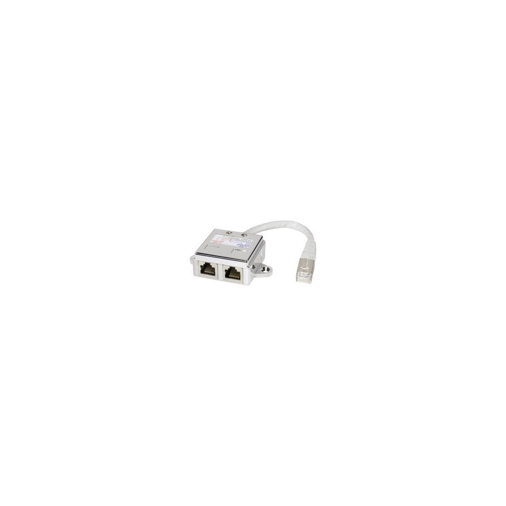 Eclateur RJ45 Mâle / 2 Femelles Cat 6 STP