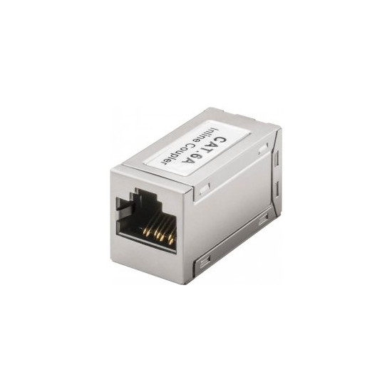 Coupleur RJ45 Femelle / Femelle Cat 6a blindé