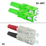 Jarretière OS2 SC/APC SC/UPC Duplex Primacy 1m