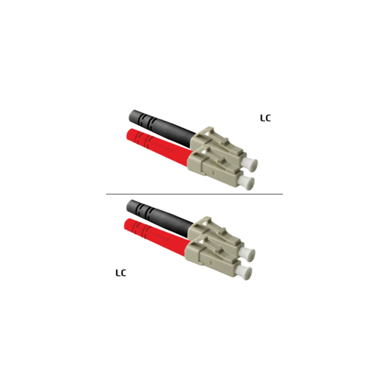 Jarretière OM3LC/UPC Duplex Primacy 0,5m