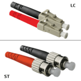 Jarretière OM1 LC/UPC ST/UPC Duplex Primacy 1m