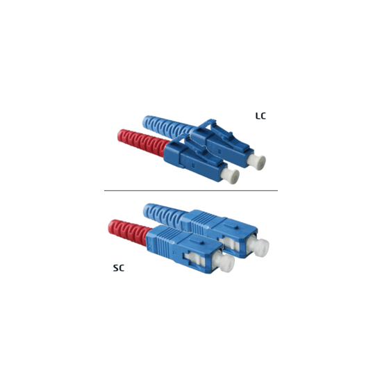 Jarretière OS2 LC/UPC SC/UPC Duplex Primacy 1m