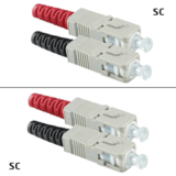 Jarretière OM2 SC/UPC Duplex Primacy 10m