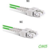 Jarretière OM5 SC/UPC SC/UPC Duplex Primacy 1m