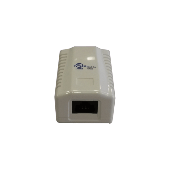 Prise monobloc 1 RJ45 U/UTP Cat 5e