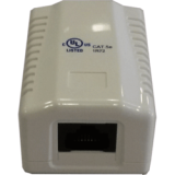 Prise monobloc 1 RJ45 STP Cat 5e