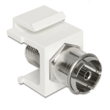 Embase Keystone IEC coax femelle F femelle