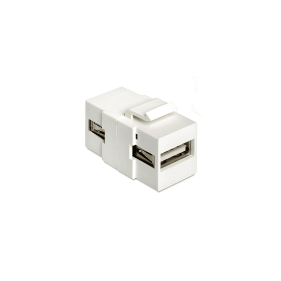 Embase Keystone USB2.0 A femelle USB2.0 A femelle