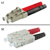 Jarretière OM2 LC/UPC SC/UPC Duplex Classic 10m