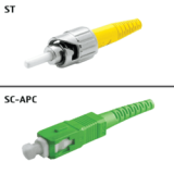 Jarretière OS2 SC/APC ST/UPC Simplex Primacy 1m