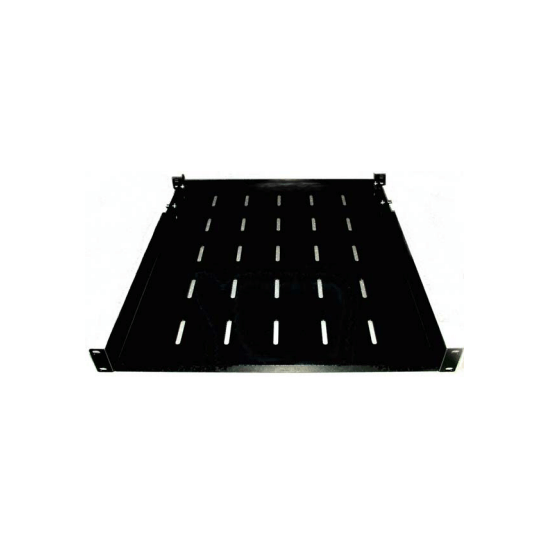 Plateau fixe 19" 1U prof. 750 fixation AV/AR 70kg