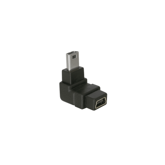 Adaptateur Mini USB 2.0 B M/M coudé