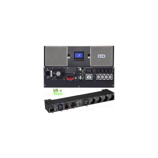 Onduleur 1/1 online Eaton 9PX 3000 DIN HotSwap MBP