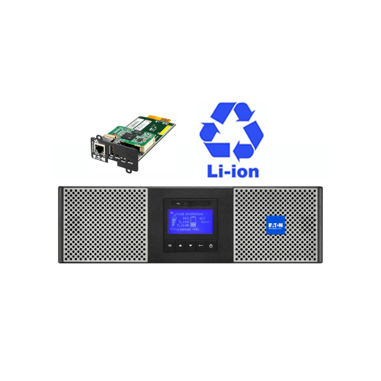 Eaton 9PX 6KVA RT3U Netpack batterie Lithium-Ion