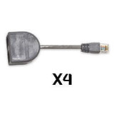 4 adapt BFT pour 8 lignes sur les 4 RJ45