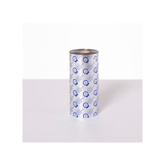 Étiq. therm. prem. résine noire 154mmx450m pack 5