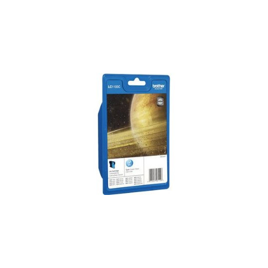 Cartouche d'encre cyan sous blister LC1100C