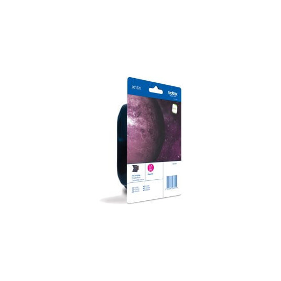 Cartouche d'encre magenta sous blister LC1220M