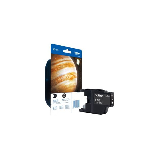 Cartouche d'encre noire sous blister LC1240BK