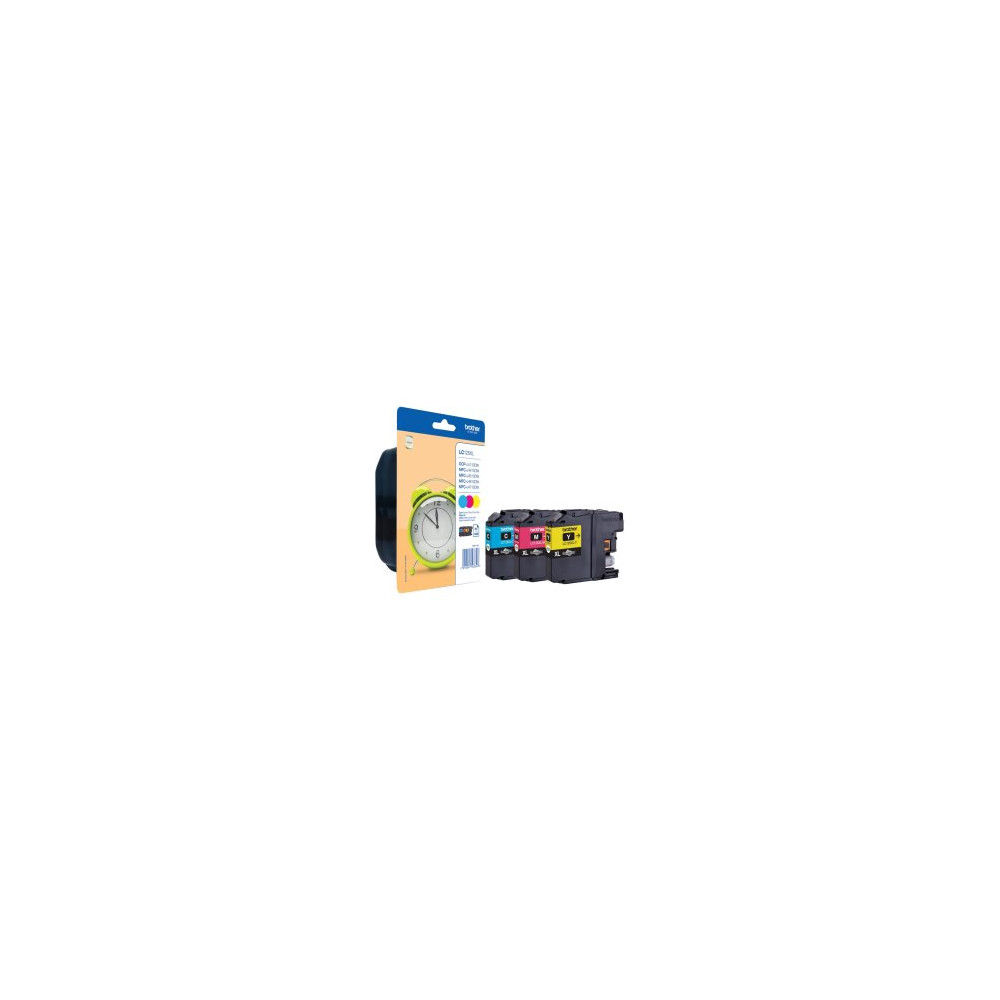 Blister de 3 cartouches couleur  (C/Y/M) LC125XL