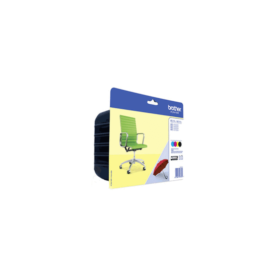 Pack de 4 cartouches LC229XLVALBP BK=2400 pages
