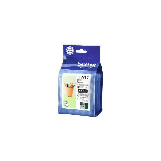 Pack de 4 cartouches d'encre LC3217VAL